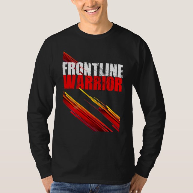 T-shirt Frontline Warrior Stylish Tee (Devant)