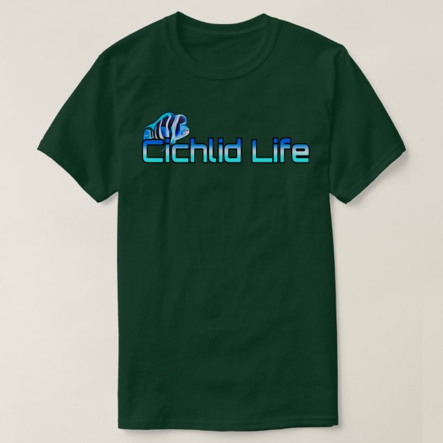 T-shirt Frontosa Cichlid Life Cichlids Aquarium Cadeau (Design devant)