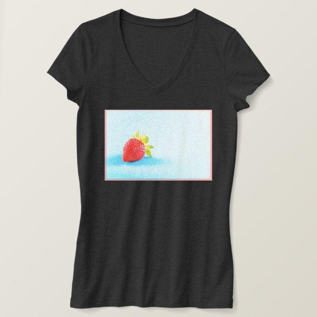 T-shirt "Fruit aux fraises" Belle photo. Commandez dès mai (Design devant)