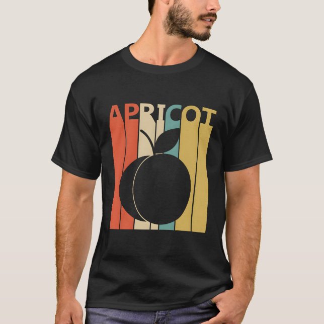 T-shirt Fruit d'abricot frais (Devant)