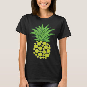 T-shirt Fruit D'Ananas Ou Hawaïen