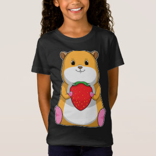 T-Shirt Fruit de fraise à l'hamster