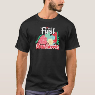 T-shirt Fruit de fraise Jardin Plante Graines fraises