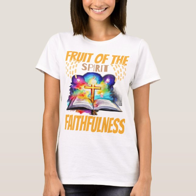 T-shirt Fruit de l'Esprit Foi (Devant)
