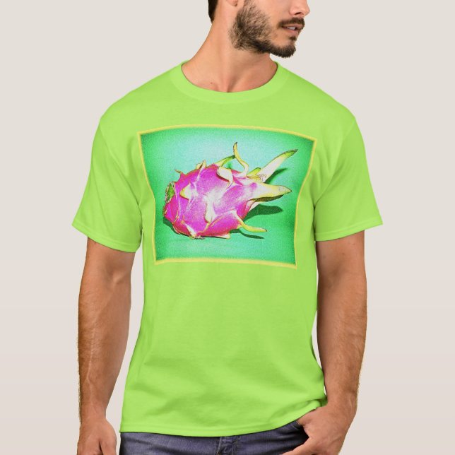 T-shirt "Fruit Dragon Lumineux" Belle Photo. Commandez dès (Devant)