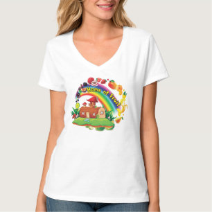 T-shirt Fruit Femmes V-Shirt