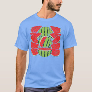 T-shirt Fruit tropicale pastèque Lover Été exotique Melo