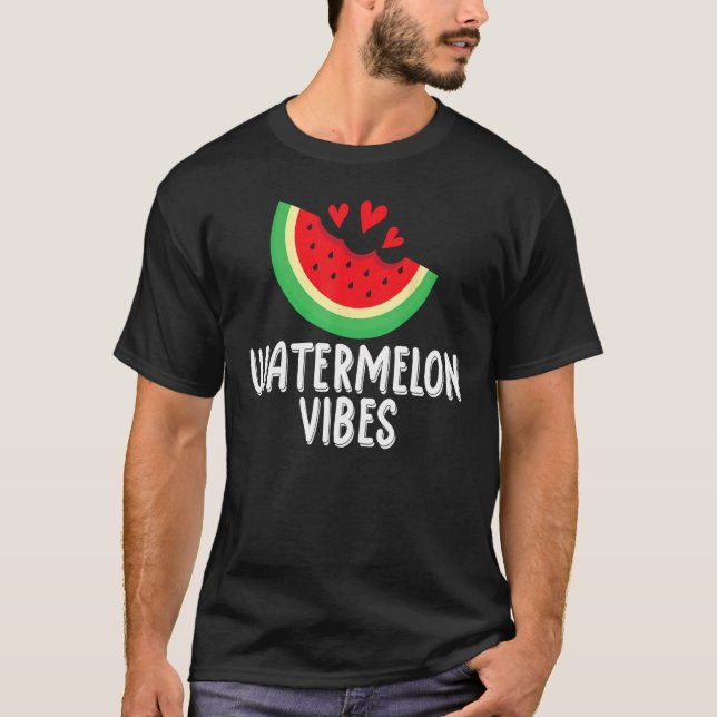 T-shirt Fruit Watermelon Vibes Watermelon (Devant)
