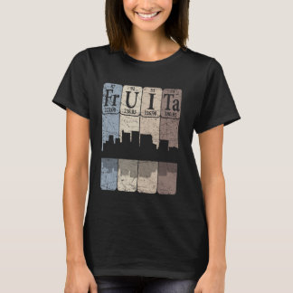T-shirt Fruita éléments de tableau périodique Fruita Color