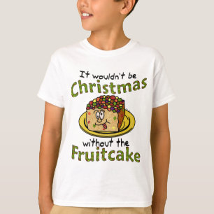 T-shirt Fruitcake de Noël amusant