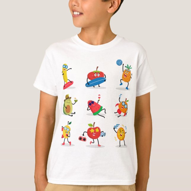 T-shirt Fruits Cool (Devant)
