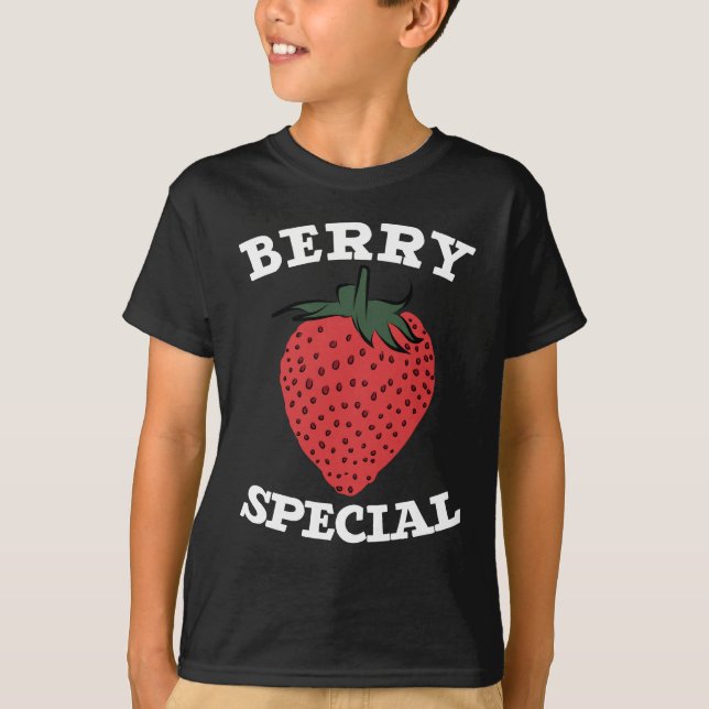 T-shirt Fruits de Berry aux fraises cuites (Devant)