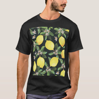 T-shirt Fruits de citron : Conception Motif transparente