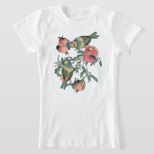 T-Shirt Fruits de grenade et Lovebirds