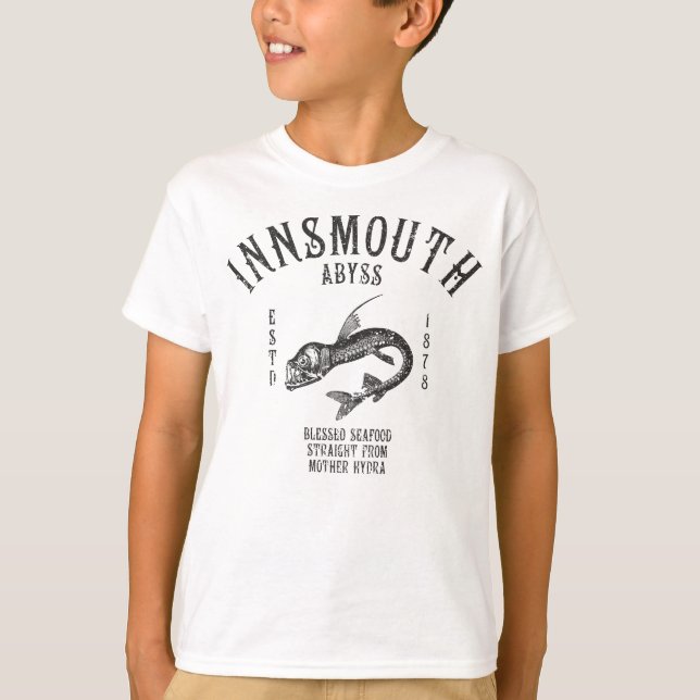 T-shirt Fruits de mer d'Innsmouth Poisson profond Viperfis (Devant)