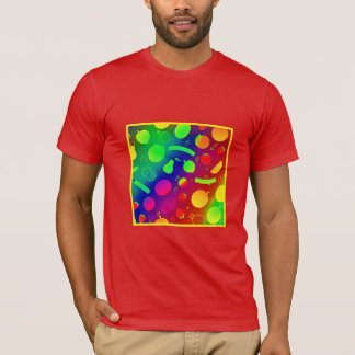 T-shirt Fruits de Neon Vibrant coloré Art Motif