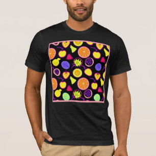 T-shirt Fruits de Neon Vibrants