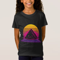 Fruits d'été tropicaux 80s Retro Synthwave Sunset 