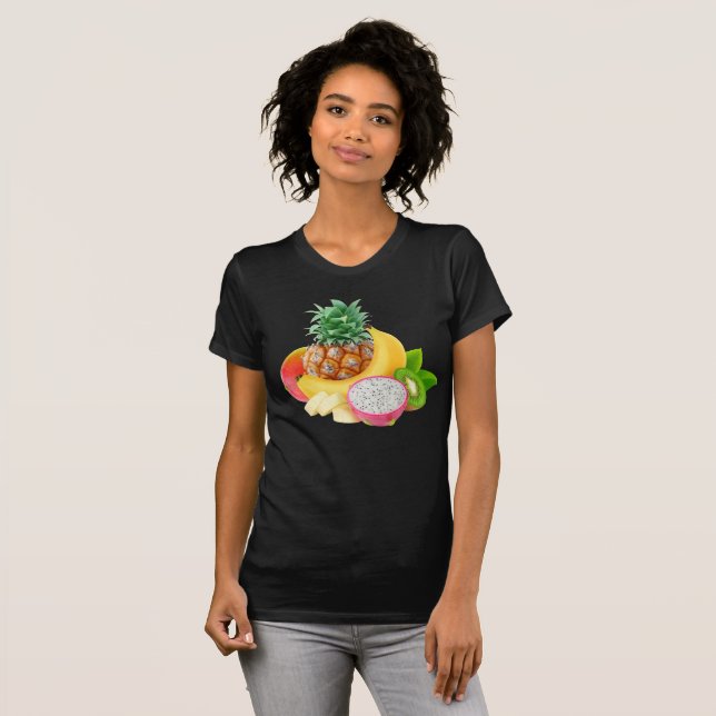 T-shirt Fruits tropicaux (Devant entier)