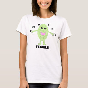 T-shirt Fruity Female Happy Green Grape Ladies T Shirt