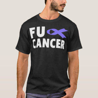 T-shirt Fu Cancer T Fu Esophage Cancer Sensibilisation Pul