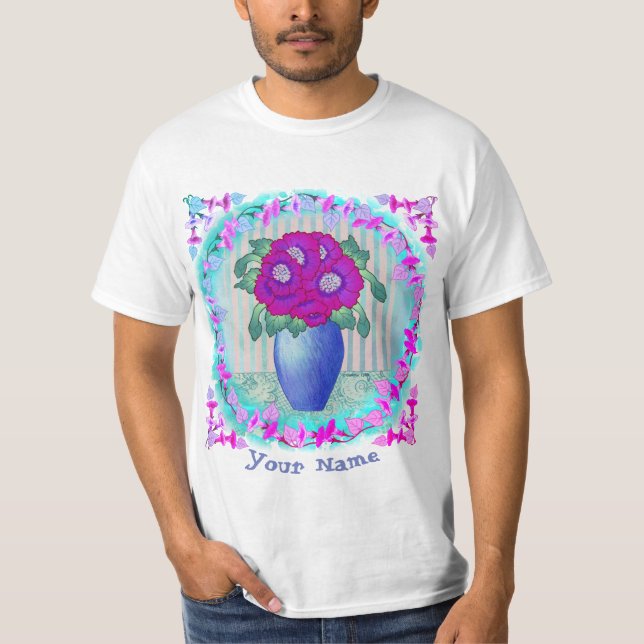 T-shirt Fuchsia Poppy (Devant)
