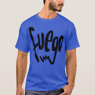 T-shirt Fuego d'incendie espagnol de la passion