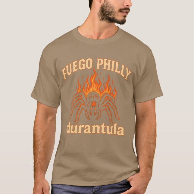 T-shirt FUEGO PHILLY durantula (Devant)