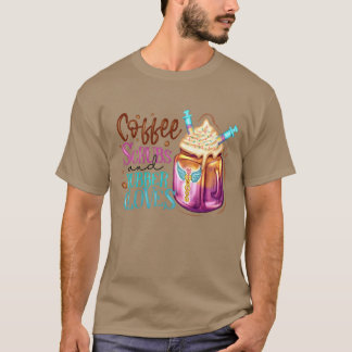T-shirt Fueled by Coffee Compassion Nurse Lifeee friends