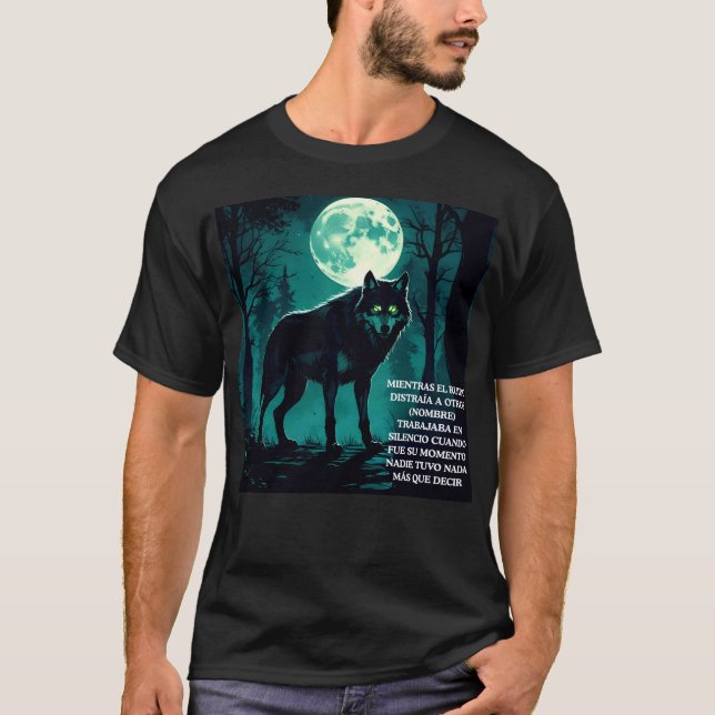 T-shirt #FuerzaSilenciosa #MemesDeAcción #RegaloConActitud (Devant)