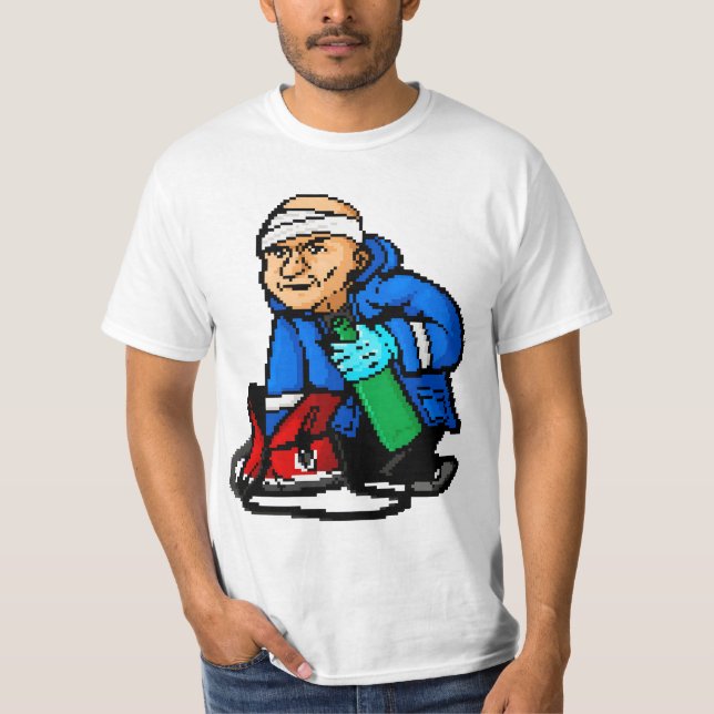 T-shirt Fuir de Tarkov anime (Devant)