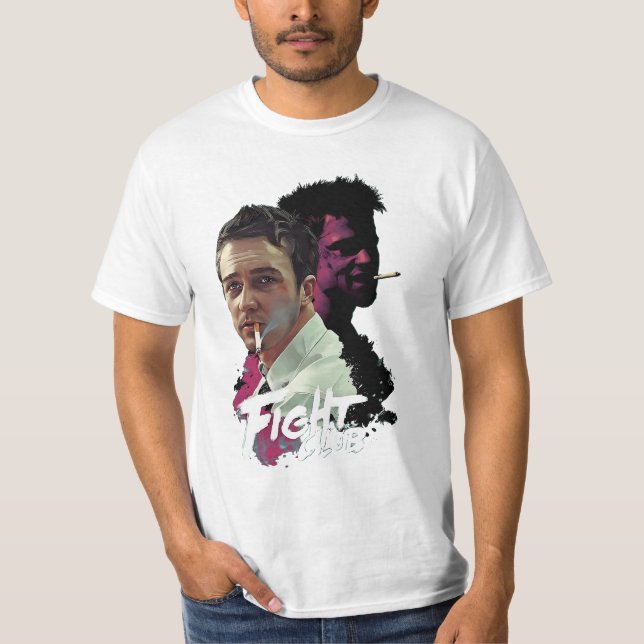 T-shirt Fumage du club de combat (Devant)