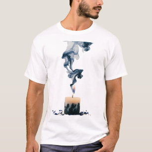 T-shirt Fumée de bougie ou d'encens Dispersant
