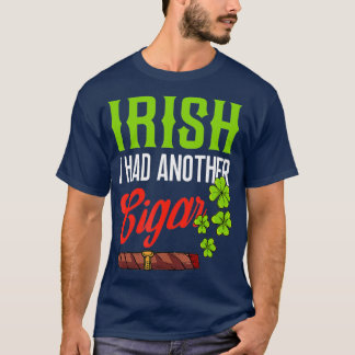 T-shirt Fumée de cigare irlandaise drôle de Jour de la Sai