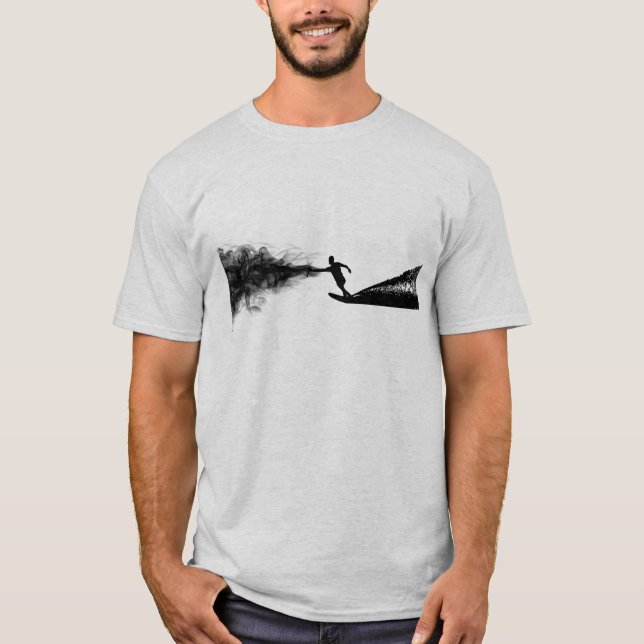 T-shirt Fumée de Waterski (Devant)
