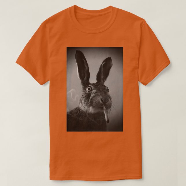 T-shirt Fumées de lapin (Design devant)