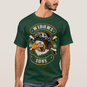 T-shirt Fumer Aigle veuves fils maçonnique