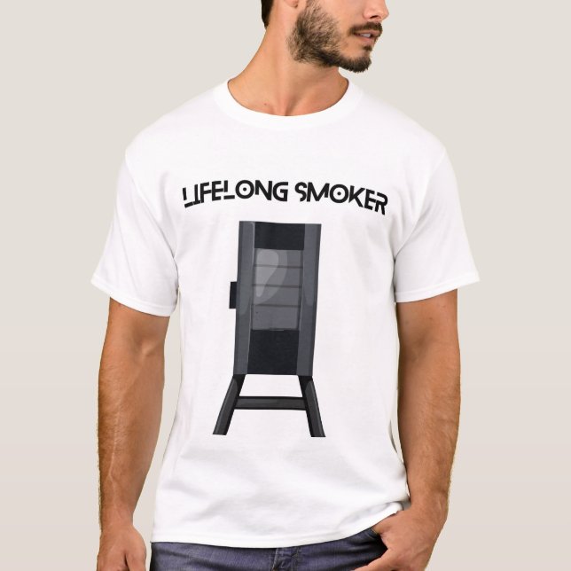 T-shirt Fumeur à vie (Devant)