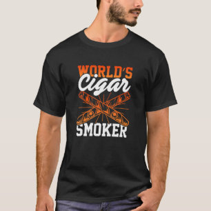 T-shirt Fumeur de cigares Cigarette Fumer tabac Fumée Ciga