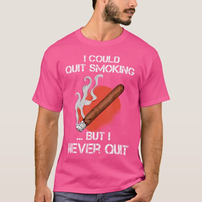 T-shirt Fumeur drôle de cigare (Devant)