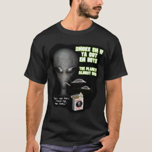 T-shirt Fumez la fin de support si vous obteniez le