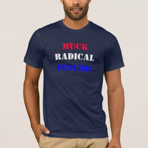 T-shirt Fumier, radical, Fuslims