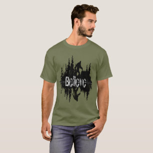 T-shirt Fun Believe Cote Sasquach ou "Big Foot"