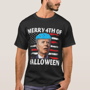 T-shirt Fun Biden Dazed Joyeux Juillet Joyeux Halloween Bi