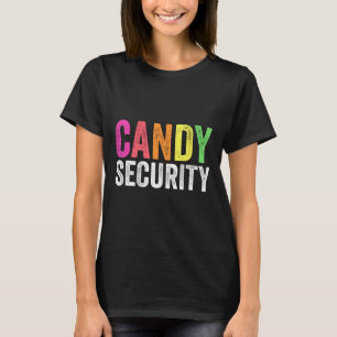 T-shirt Fun Candy Sécurité Costume d'Halloween