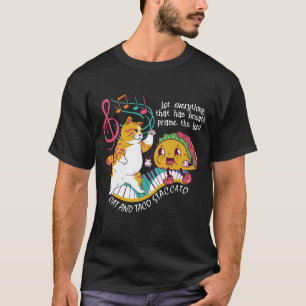 T-shirt Fun CAT TACO STACCATO Christian