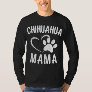 T-shirt Fun Chihuahua Mama Cadeau Animaux de compagnie Amo