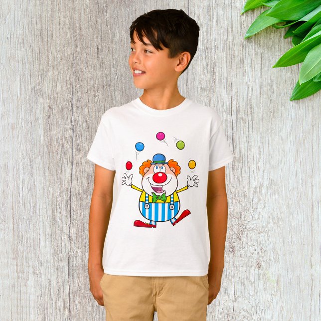 T-shirt Fun Circus Clown Jongler des balles (Créateur téléchargé)