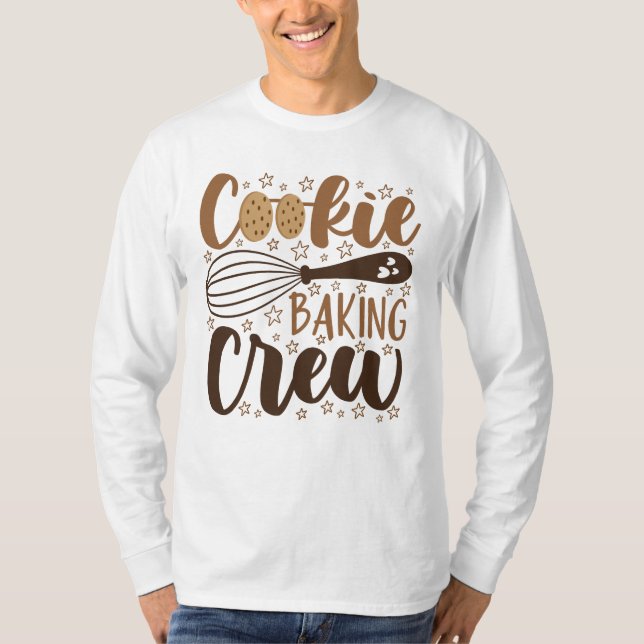 T-shirt Fun Cookie Baking Creative (Devant)