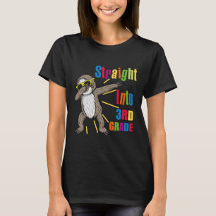 T-shirt Fun Dabbing Sloth droit dans 3ème 3ème catégorie W